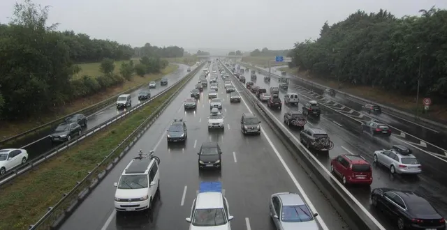 photo un accident est survenu sur l’a11, près du mans. photo d’illustration. &copy; ouest-france