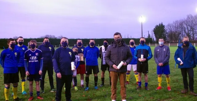 photo l’étoile sportive de coudrecieux a enfin pu reprendre le chemin des entraînements. &copy; le maine libre