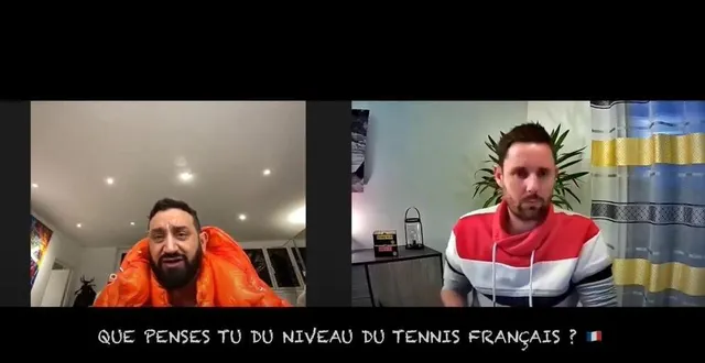 photo cyril hanouna s’est engagé à venir jouer au tennis contre les joueurs de l’anille braye. &copy; capture d’écran abt