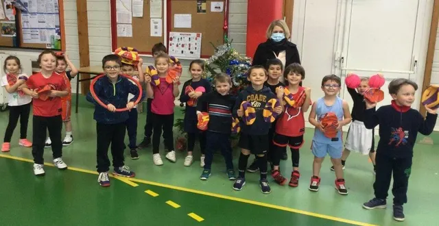 photo le club de basket-ball a proposé un après-midi jeux aux u7 et u9. &copy; le maine libre