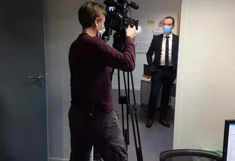 photo david chollet, président de la communauté de communes maine cœur de sarthe, présente les vœux et projets communautaires 2021 en vidéo qui sera diffusée cette semaine. &copy; le maine libre