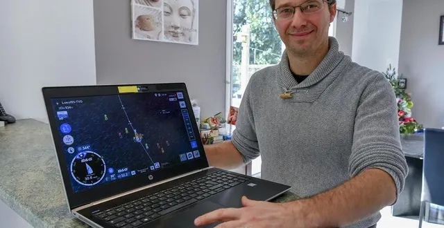 photo françois rondeau termine la course à la 163e place au classement général. &copy; archives le maine libre – yvon loué