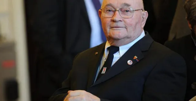 photo pierre ropiquet en 2015 lors d’une remise de médailles. &copy; archives co - marie delage