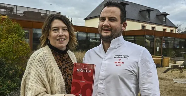 photo l’auberge de bagatelle, porté par élodie et jean-sébastien monné, conserve son étoile au guide michelin 2021. &copy; denis lambert