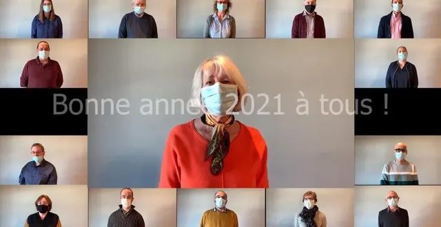 photo comme le conseil municipal de louailles, plusieurs maires du pays de sablé-sur-sarthe ont présenté leurs vœux en vidéo, à défaut de pouvoir organiser une cérémonie en présentiel. &copy; mairie de louailles