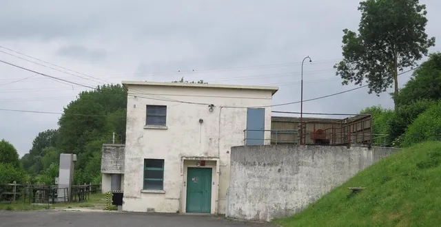 photo la station de pompage actuelle est située au bout du chemin de la barque à la ferté-bernard. &copy; archives le maine libre