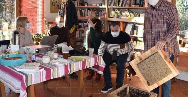 photo une matinée également pour présenter les projets. &copy; le maine libre