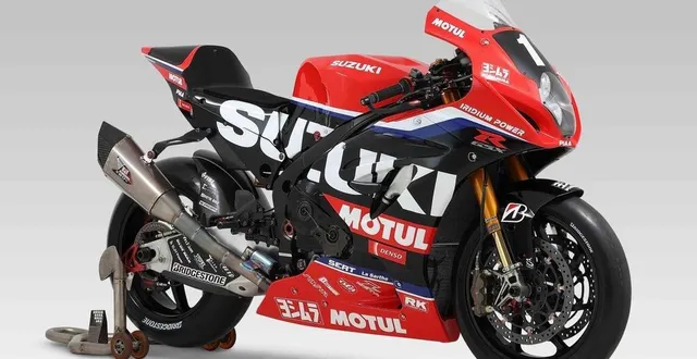 photo la nouvelle moto suzuki gsx – r1000 du suzuki endurance racing team pour la saison 2021. &copy; archives sert