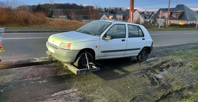 photo les voitures des trois fous du volant ont été immobilisées. &copy; gendarmerie de la sarthe