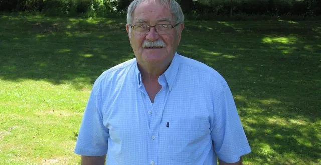 photo gérard ramaugé ancien maire de la commune de courdemanche. &copy; archives ouest-france