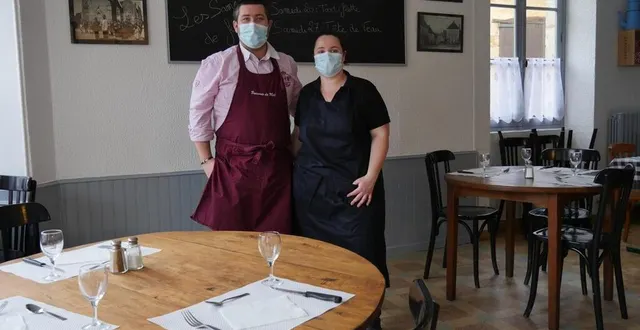 photo anthony et marie simon ont commencé le service en salle pour les employés du bâtiment le lundi 1er février. &copy; le maine libre