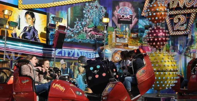 photo  prévue du 13 au 28 février 2021, la fête foraine de la flèche est annulée.  &copy;  archive le maine libre 