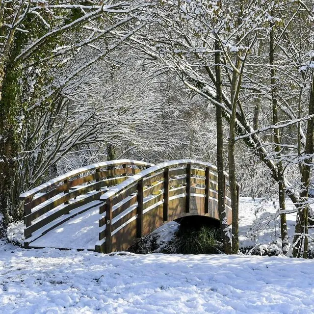 photo a yvré-l’evêque, passerelle du pont romain.  ©  yvon loue