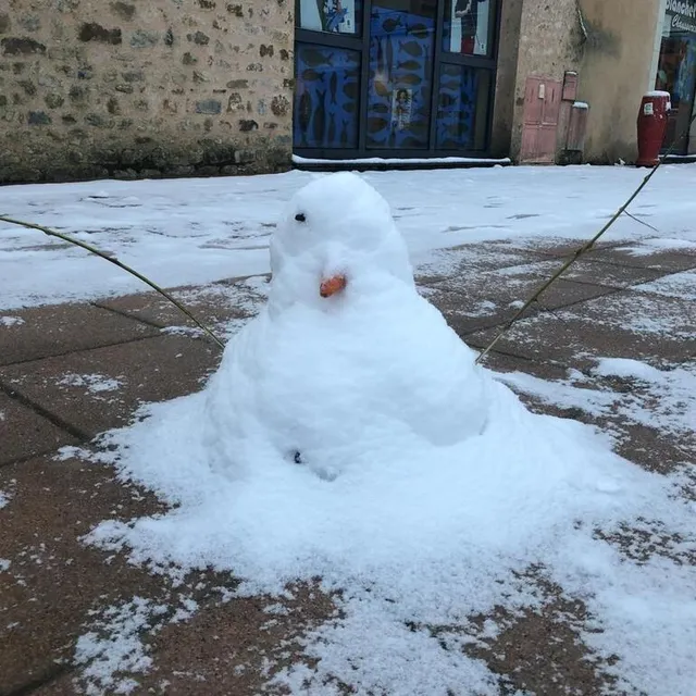 Qui dit neige dit bonhomme, évidemment ! Ouest-France photo qui dit neige dit bonhomme, évidemment ! © ouest-france