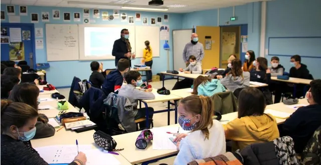 photo  les collégiens ont planché sur la liberté sous divers aspects, notamment la laïcité et la liberté d’expression.  &copy;  le maine libre 