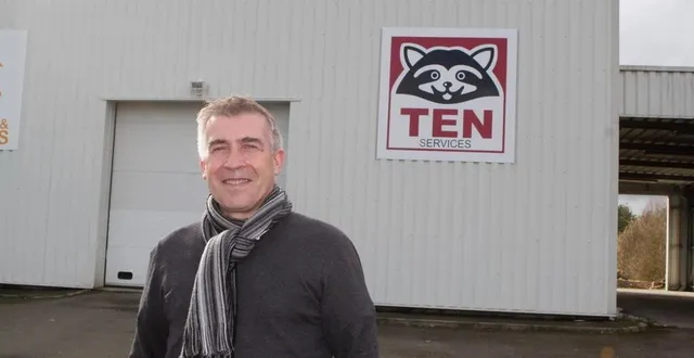 photo  depuis le 1er juillet 2020, philippe pinel est à la tête de ten services sud sarthe qui est base dans la zi ouest.  &copy;  le maine libre 