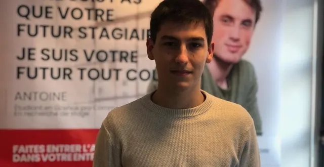 photo  ronan cherbonnier, étudiant angevin, a trouvé un stage dans l’entreprise sarthoise posson-packaging après quatre mois de recherches.  &copy;  le maine libre 