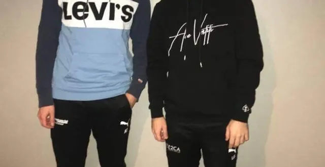 photo  alexis têtedoux et loris guy ont tourné 28 vidéos des joueurs du sc luceau.  &copy;  le maine libre 