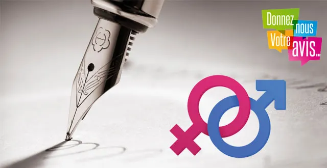 photo débat. faut-il interdire l'écriture inclusive dans les documents administratifs ?