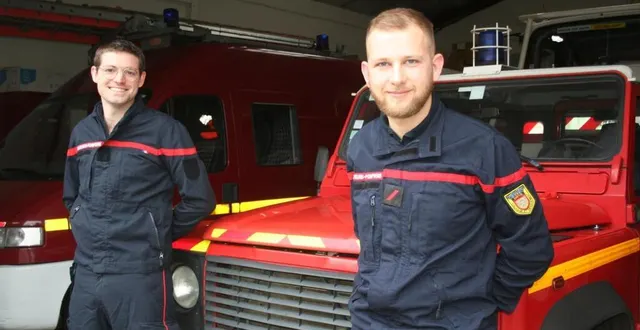 photo  de gauche à droite : stéphane bidou, yohann kalmuk, absent sur la photo : kevin malassigné.  &copy;  le maine lire 