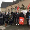 photo une vingtaine de salariés de plusieurs structures sarthoises de l’adapei 72 se sont mobilisés devant le foyer des sorelles, pour s’opposer au nouveau projet d’entreprise proposé par la direction générale.