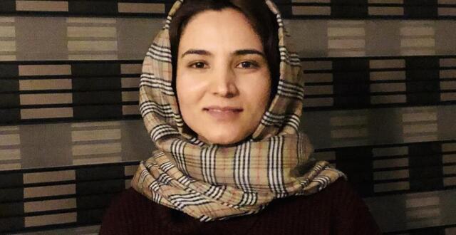 photo  hosna jalil, ministre des femmes au sein du gouvernement afghan. 