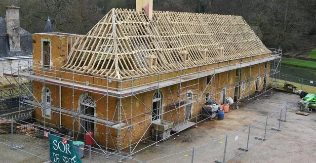 photo  l’?entreprise abc leroyer, installée à rouez-en-champagne, a recréé l’ouvrage du xviiie siècle à l’identique.  &copy;  le maine libre 