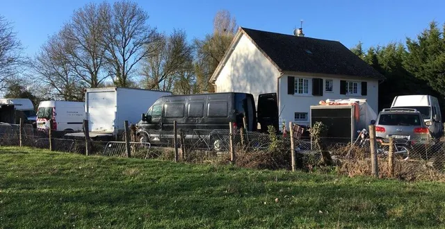 photo  les gendarmes sont intervenus au domicile d’un couple à vaas, dans le sud sarthe.  &copy;  ouest-france 