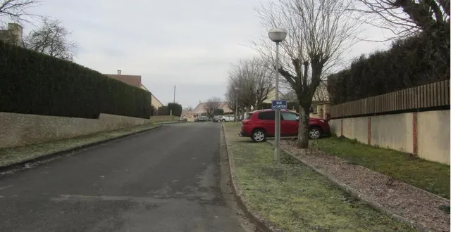 photo  des trottoirs seront installés rue du cartier et rue des hirondelles.  &copy;  ouest-france 