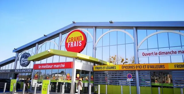 photo  accompagné de la boulangerie marie blachère, le nouveau magasin grand frais est situé au 7 rue des frères-voisin, au mans.  &copy;  le maine libre 