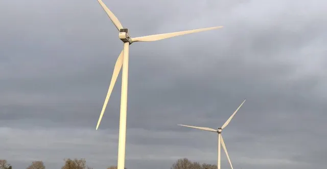 photo  le projet d’éoliennes à mayet est porté par la société eléments, dont le siège social est situé à montpellier (hérault).  &copy;  archives le maine libre 