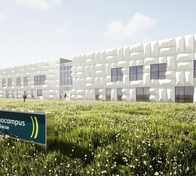 photo une vue de la façade du futur technocampus.  ©  cabinet d’architectes rocheteau-saillard