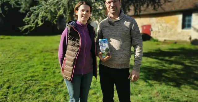 photo  à belforêt-en-perche (orne), aurélie suzanne et samuel sarciaux se sont associés avec deux autres exploitations pour commercialiser leur propre marque de lait « pur perche ».  &copy;  ouest-france 
