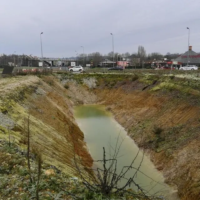 photo la 2x2 voies d’entrée/sortie du nord du mans, passera sous le rond-point.  ©  archives le maine libre – yvon loue