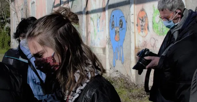 photo  samedi 27 février 2021, les mordus de photographie se sont rendus à l'ancienne gare de la flèche.  &copy;  photo s'art 