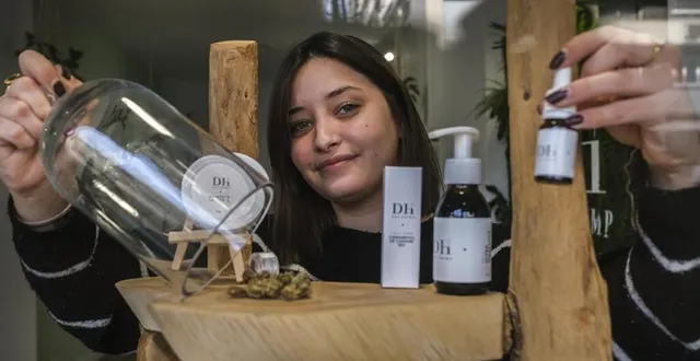 photo  la boutique deli hemp a ouvert avenue du général de gaulle au mans en janvier 2021.  &copy;  photo le maine libre – denis lambert 