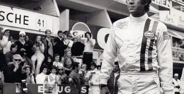 photo  l’acteur steve mcqueen au mans en1970.  &copy;  archives afp 