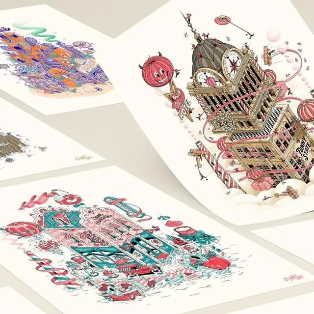 photo romain blais, un jeune illustrateur originaire de flers, dans l’orne, va bientôt proposer ses créations à la vente sur internet.  ©  romain blais