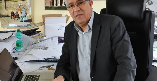 photo  rachid el guerjouma, président de l’université du mans.  &copy;  photo le maine libre 