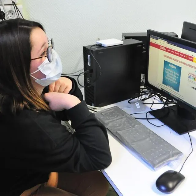 photo les élèves avaient sélectionné plusieurs infos sur lesquelles ils avaient un doute.  ©  le maine libre