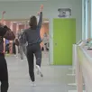 photo la masterclass dirigée par sylvain riéjou est l’une des rares animations danse de cette année au conservatoire de sablé-sur-sarthe.