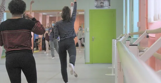 photo  la masterclass dirigée par sylvain riéjou est l’une des rares animations danse de cette année au conservatoire de sablé-sur-sarthe.  &copy;  ouest-france 