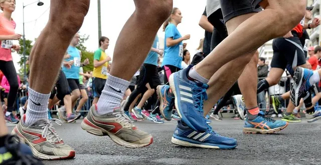 photo  les amateurs de course à pied doivent prendre leur mal en patience.  &copy;  joël le gall 