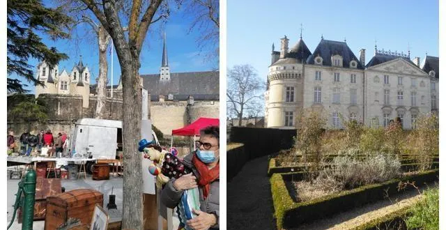 photo  plutôt brocante à melleray ou visite des jardins du château du lude ce week-end ?  &copy;  archives le courrier de l’ouest 