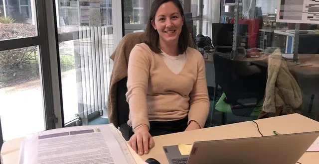 photo  sophie vachon, assistante de communication de retravailler dans l’ouest, souhaite mettre en lien jeunes diplômés et employeurs.  &copy;  ouest-france 