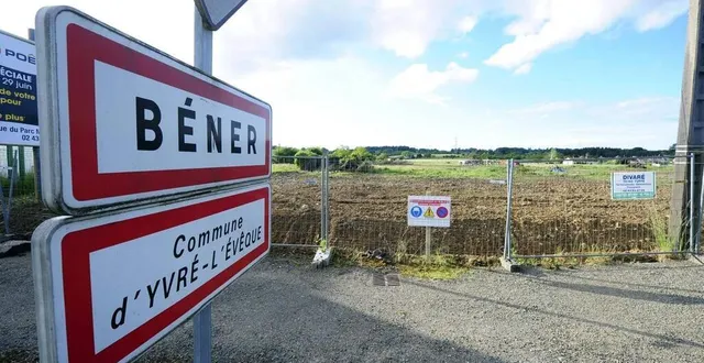 photo  la zone commerciale devant accueillir ikea, leclerc, des commerces et des restaurants s’étale sur 34 hectares aux portes du mans.  &copy;  archives le maine libre – hervé petitbon 