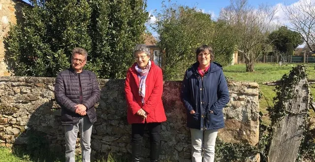 photo  jean-michel châble, président de l’association familles de la sarthe neuville, et deux nouvelles adhérentes voisineuses : francine gilles et catherine détis.  &copy;  le maie libre 