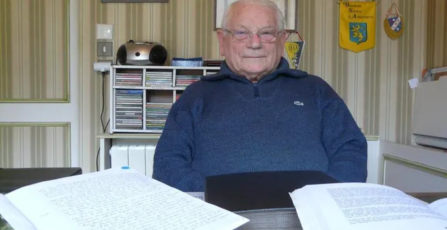 photo  pierre surmont est bien connu des habitants pour sa gentillesse et sa connaissance sans faille de la vie de beaumont  &copy;  le maine libre 