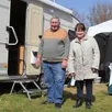 photo paul et jacqueline étaient là dès l’ouverture du camping, le vendredi 19 mars.