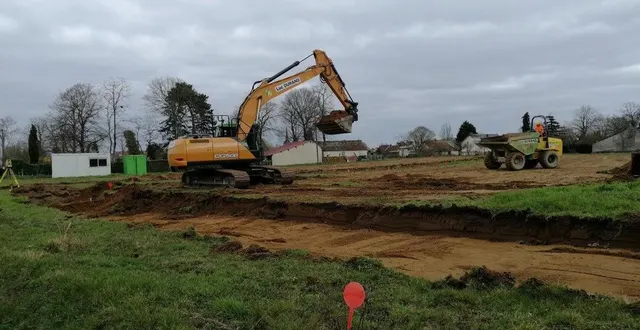 photo  dix-sept lots seront commercialisés rue de l’aunay.  &copy;  le maine libre 